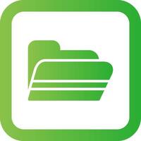 Folder Creative Icon Design vector