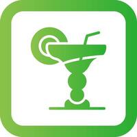 Cocktail Creative Icon Design vector