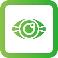 Cataract Creative Icon Design vector