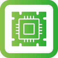 Processor Creative Icon Design vector