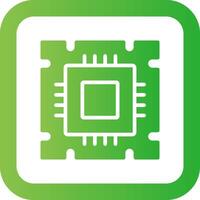 Processor Creative Icon Design vector