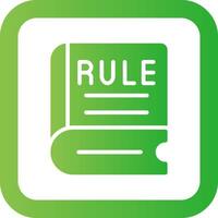 Rule Creative Icon Design vector