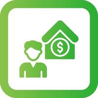 Broker Dealer Creative Icon Design vector