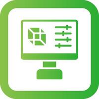 Simulation Creative Icon Design vector