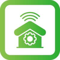 Home Automation Creative Icon Design vector