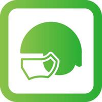 Helmet Creative Icon Design vector