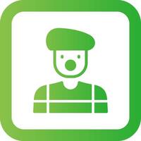 Mime Creative Icon Design vector