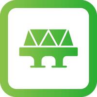 Bridge Creative Icon Design vector