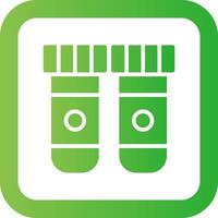 Test Tube Creative Icon Design vector