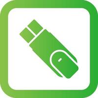 Usb Flash Drive Creative Icon Design vector