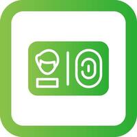 Smart Card Creative Icon Design vector