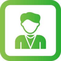 Man Creative Icon Design vector