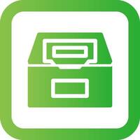 Files Box Creative Icon Design vector