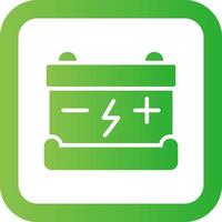 Battery Creative Icon Design vector