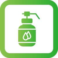 Shampoo Creative Icon Design vector