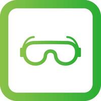 Lab Goggles Creative Icon Design vector