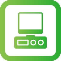 Computer Creative Icon Design vector