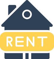 Rent Creative Icon Design vector