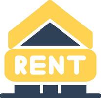 Rent Creative Icon Design vector