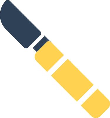 Knife Creative Icon Design