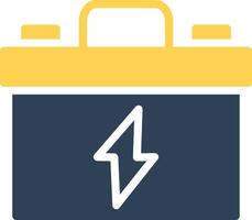 Battery Creative Icon Design vector