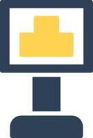 Intersection Creative Icon Design vector