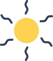 Sun Creative Icon Design vector