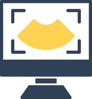 glyph Two Color Design vector