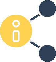 glyph Two Color Design vector