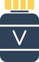 glyph Two Color Design vector