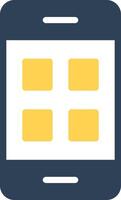 glyph Two Color Design vector