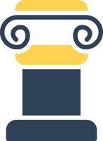 glyph Two Color Design vector