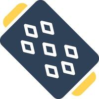 glyph Two Color Design vector