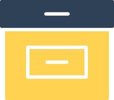 glyph Two Color Design vector