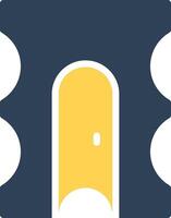 glyph Two Color Design vector
