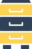 glyph Two Color Design vector