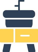glyph Two Color Design vector
