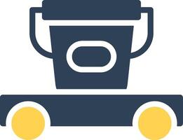 glyph Two Color Design vector