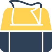 glyph Two Color Design vector