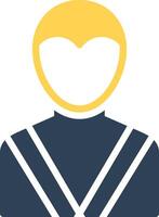 glyph Two Color Design vector