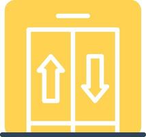 glyph Two Color Design vector