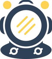 glyph Two Color Design vector