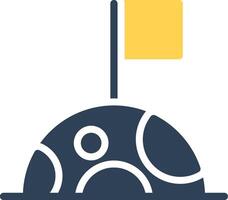 glyph Two Color Design vector