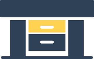 glyph Two Color Design vector