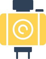 glyph Two Color Design vector