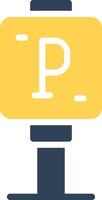 glyph Two Color Design vector