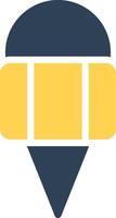 glyph Two Color Design vector