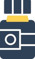 glyph Two Color Design vector