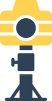 Camera Stand Creative Icon Design vector