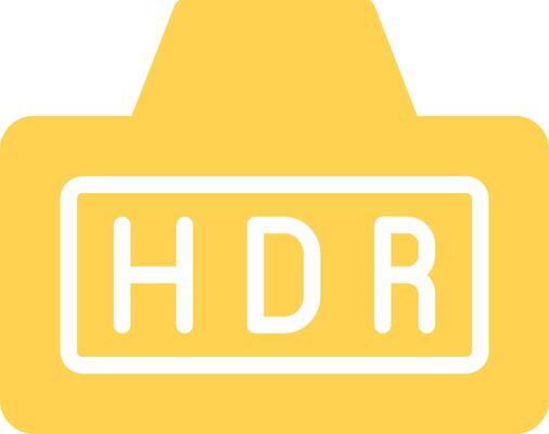 Hdr Creative Icon Design